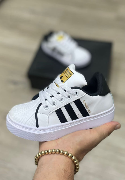 ADIDAS SUPER STARS DE NIÑO